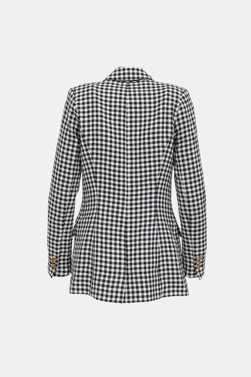 Smythe Gingham Blazer
