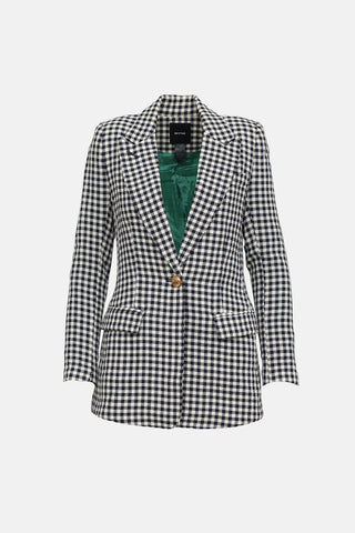 Smythe Gingham Blazer