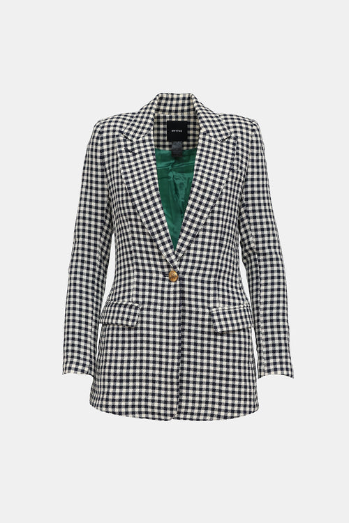 Smythe Gingham Blazer
