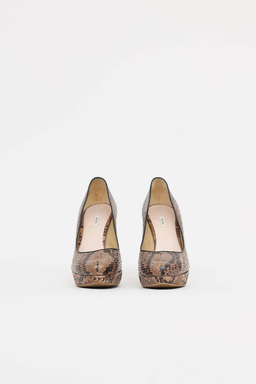 Miu Miu Leather Pump
