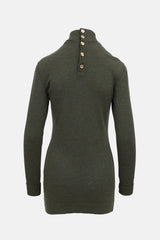 Chanel C. 1990s Turtleneck Sweater Dress