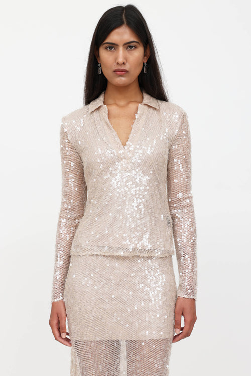 Veronica Beard Meryl Sequin Set
