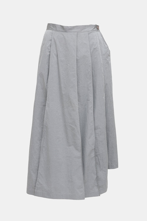 Y-3 Pleated Midi Skirt
