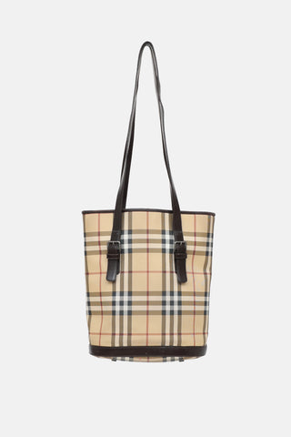 Burberry House Check Bucket Bag