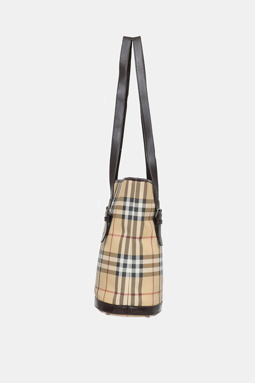 Burberry House Check Bucket Bag