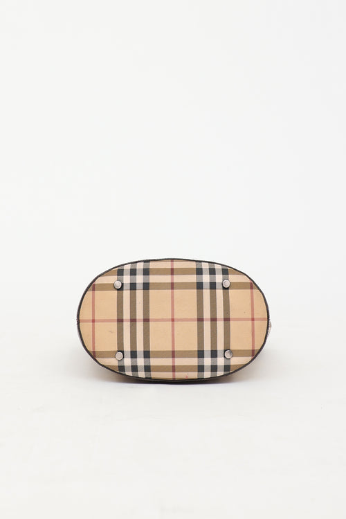 Burberry House Check Bucket Bag