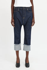 R13 Drop Seat Jeans