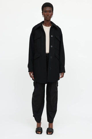 MM6 Maison Margiela Button Up Coat