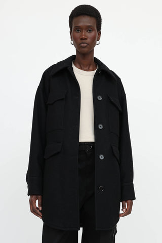 MM6 Maison Margiela Button Up Coat