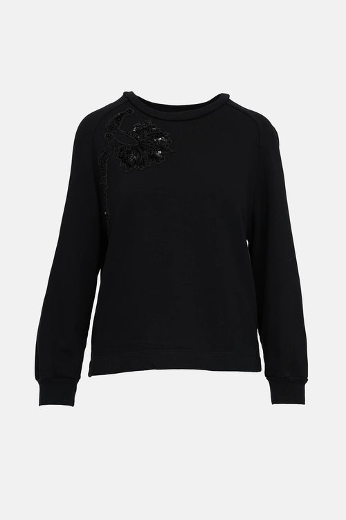 Dries Van Noten Sequin Crewneck Sweater