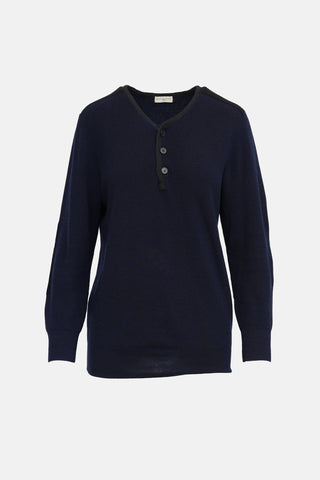 Dries Van Noten Knit Henley Top