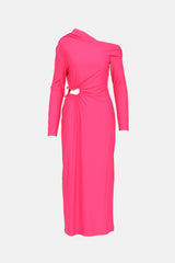 Self-Portrait Cutout Jersey Dress