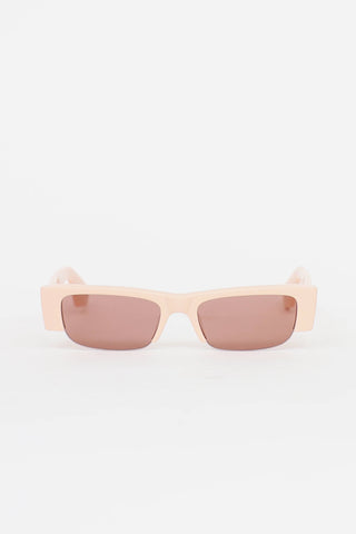McQueen AM 0404S Rectangle Sunglasses