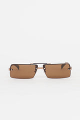Ferragamo SF 306S Rectangle Sunglasses