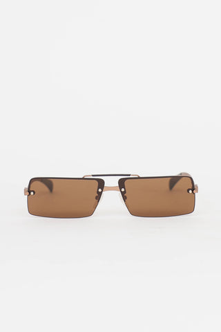 Ferragamo SF 306S Rectangle Sunglasses