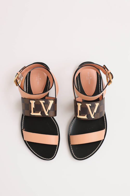 Louis Vuitton Damier Passesnger Sandal
