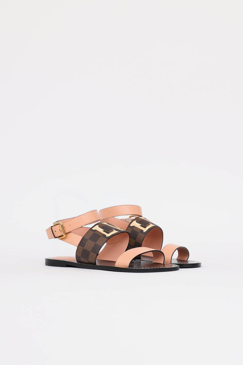 Louis Vuitton Damier Passesnger Sandal