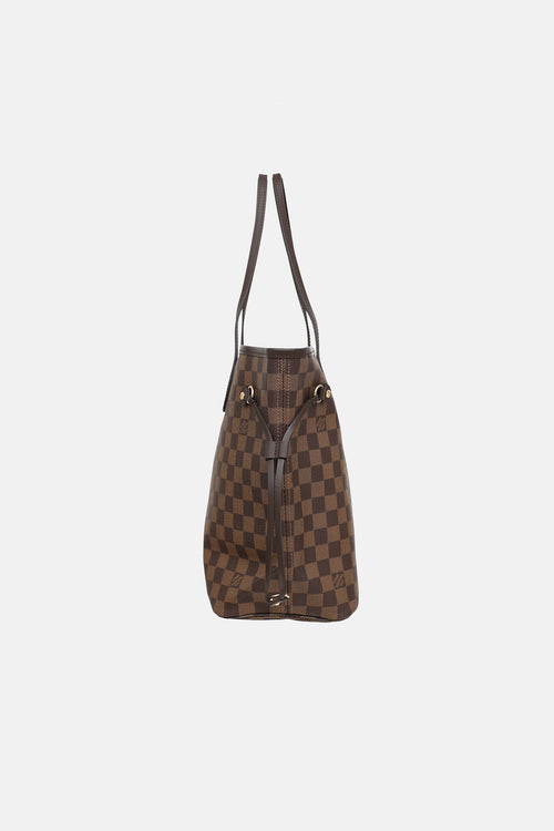 Louis Vuitton Damier Ebene Neverfull MM Tote Bag