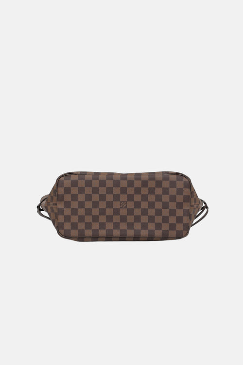 Louis Vuitton Damier Ebene Neverfull MM Tote Bag