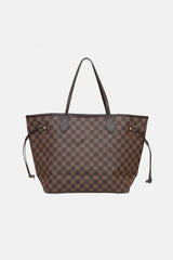 Louis Vuitton Damier Ebene Neverfull MM Tote Bag