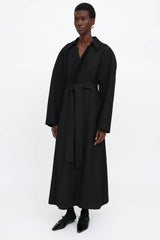 Khaite Belted Roth Coat