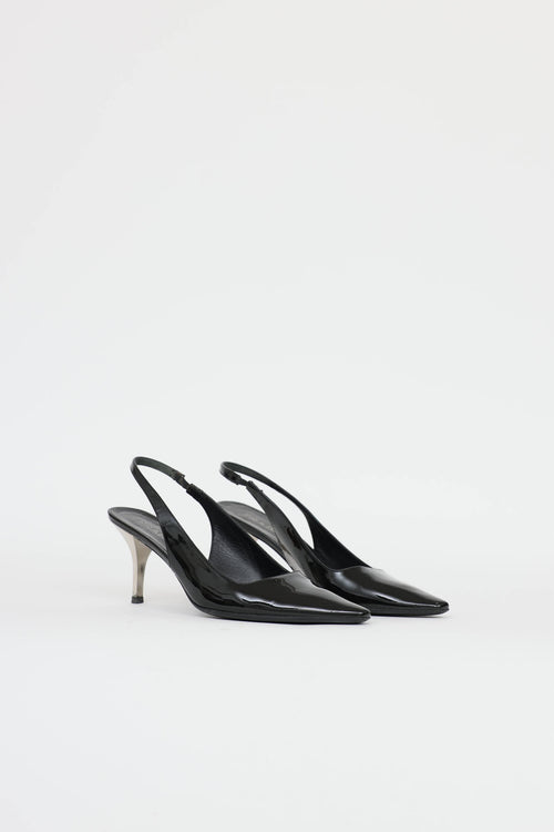 Prada Patent Slingback Heel