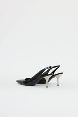 Prada Patent Slingback Heel