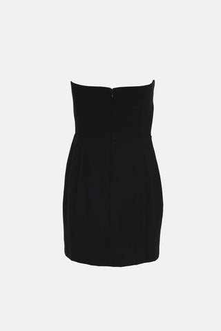 Amanda Uprichard Strapless Flower Dress