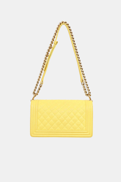 Chanel Cruise 2019 Quilted Medium Boy Bag