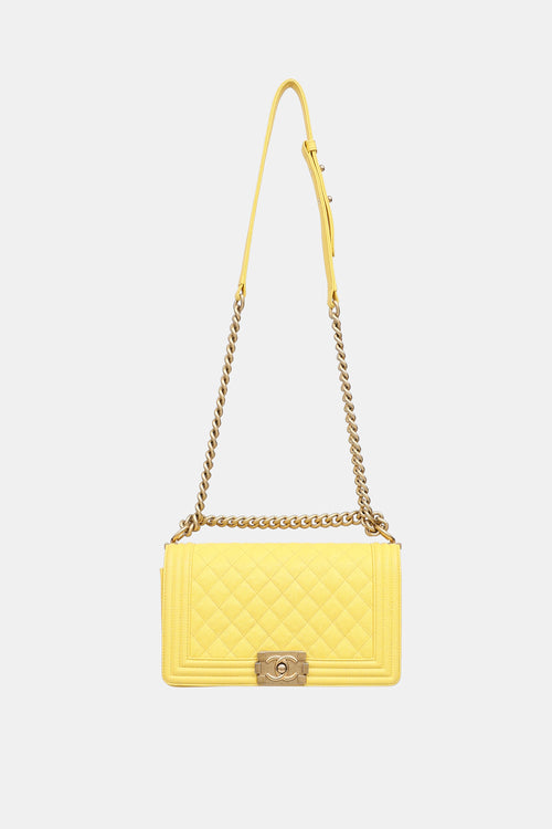 Chanel Cruise 2019 Quilted Medium Boy Bag