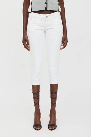 Jean Paul Gaultier C. 2010's Denim Capris Pant