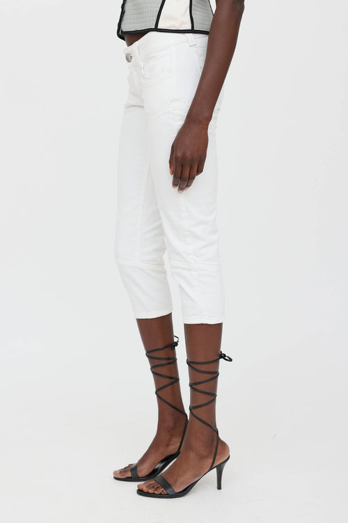 Jean Paul Gaultier C. 2010's Denim Capris Pant