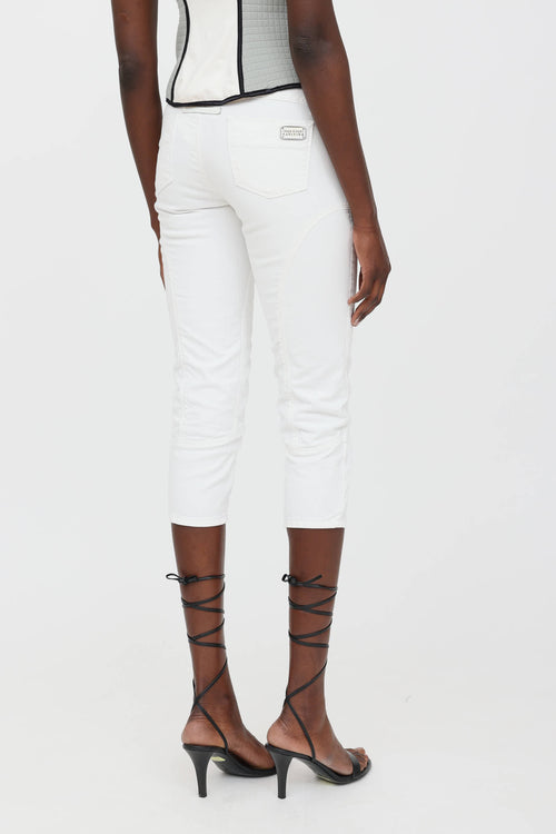 Jean Paul Gaultier C. 2010's Denim Capris Pant
