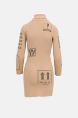 Moschino FW 2017 Graphic Midi Dress