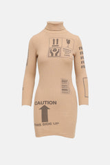 Moschino FW 2017 Graphic Midi Dress