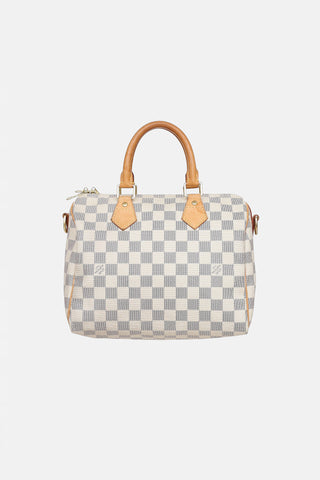 Louis Vuitton 2013 Damier Azur Speedy Bandoulière 25 Bag