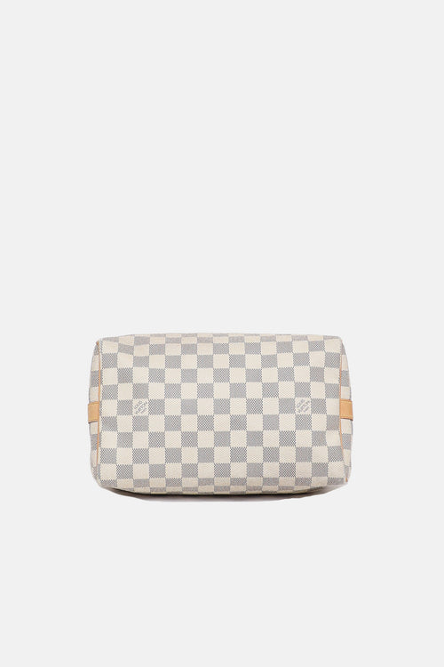 Louis Vuitton 2013 Damier Azur Speedy Bandoulière 25 Bag