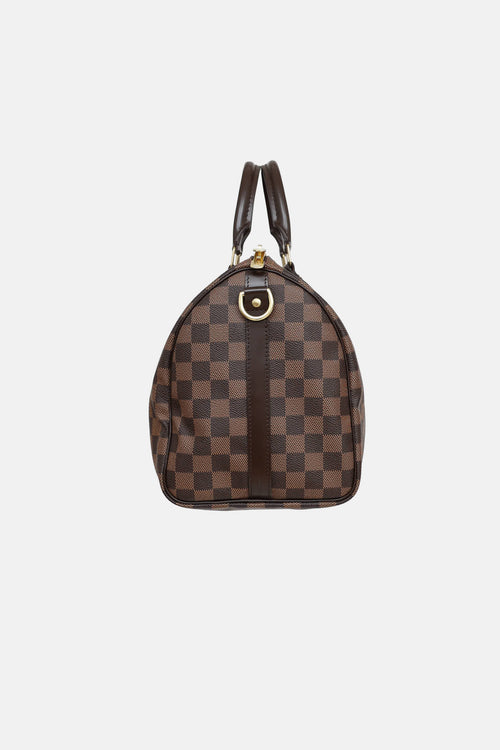 Louis Vuitton 2016 Damier Ebene Speedy Bandoulière 30 Bag