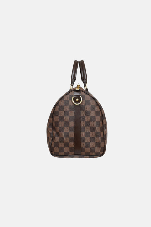 Louis Vuitton 2016 Damier Ebene Speedy Bandoulière 30 Bag