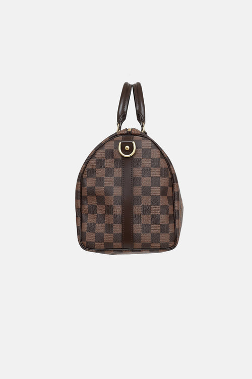 Louis Vuitton 2016 Damier Ebene Speedy Bandoulière 30 Bag