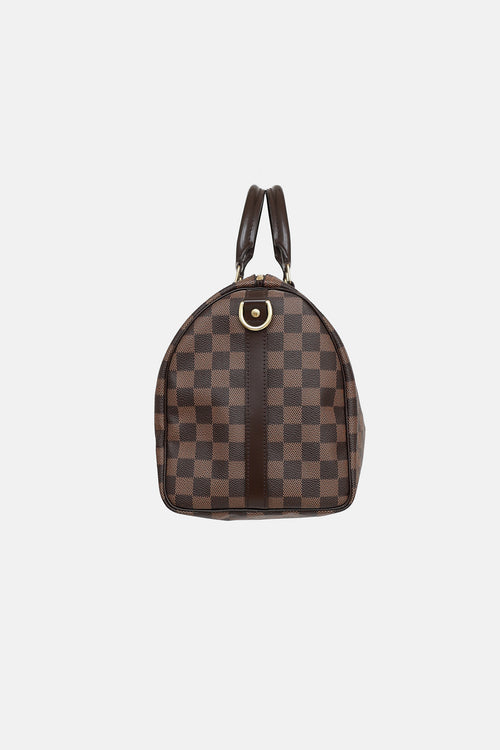 Louis Vuitton 2016 Damier Ebene Speedy Bandoulière 30 Bag