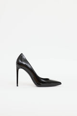 Saint Laurent Patent Zoe Pump