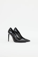 Saint Laurent Patent Zoe Pump