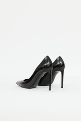 Saint Laurent Patent Zoe Pump