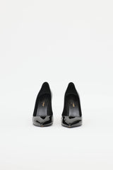Saint Laurent Patent Zoe Pump