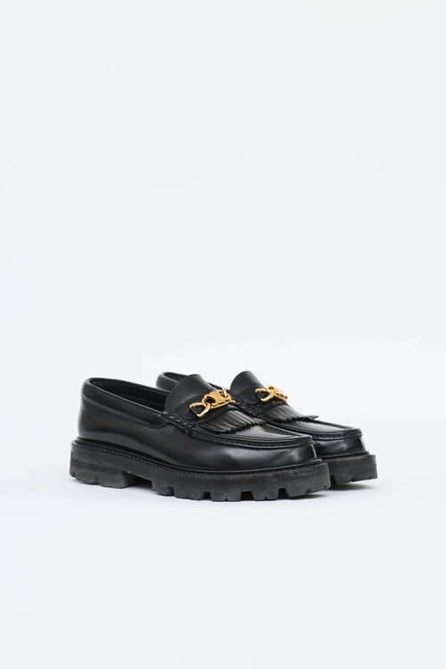 Celine Leather Margaret Loafer
