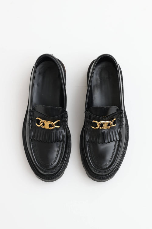 Celine Leather Margaret Loafer