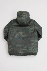 Burberry Camo Print Puffer Jacket