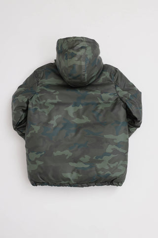 Burberry Camo Print Puffer Jacket