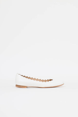 Chloé Patent Lauren Flat